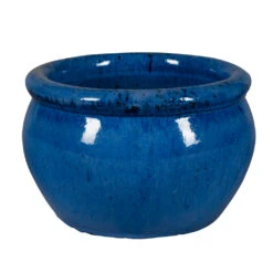 Pot Stockholm D34xH21cm, Bleu