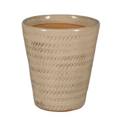 Pot Nirvana Crème - D25xH28cm