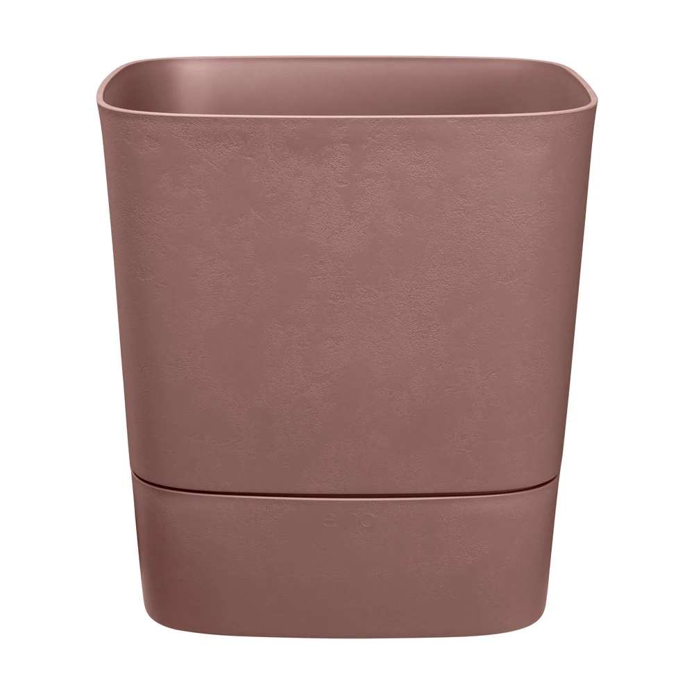 Elho Pot Greensense Aqua Care Carré Brun Argile - 38 X 38cm