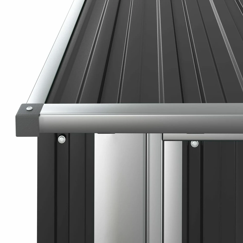VIDAXL Abri De Jardin Anthracite 180,5x97x209,5 Cm Acier Galvanisé – Image 5