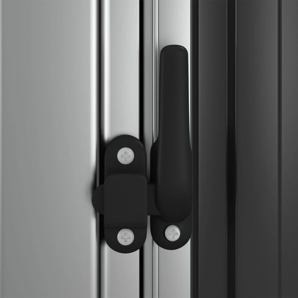 VIDAXL Abri De Jardin Anthracite 180,5x97x209,5 Cm Acier Galvanisé – Image 6