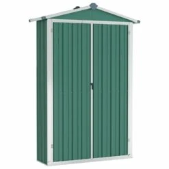 VIDAXL Abri De Jardin Vert 107,5x46x183 Cm Acier Galvanisé