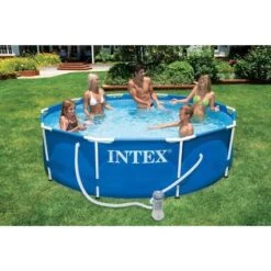 Intex Piscine Avec Châssis En Métal 366 X 76 Cm 28212gn