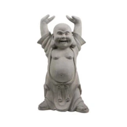 Bouddha Shaolin En Fibres Debout