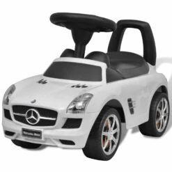 VIDAXL Voiture Blanche Pour Enfants Mercedes Benz