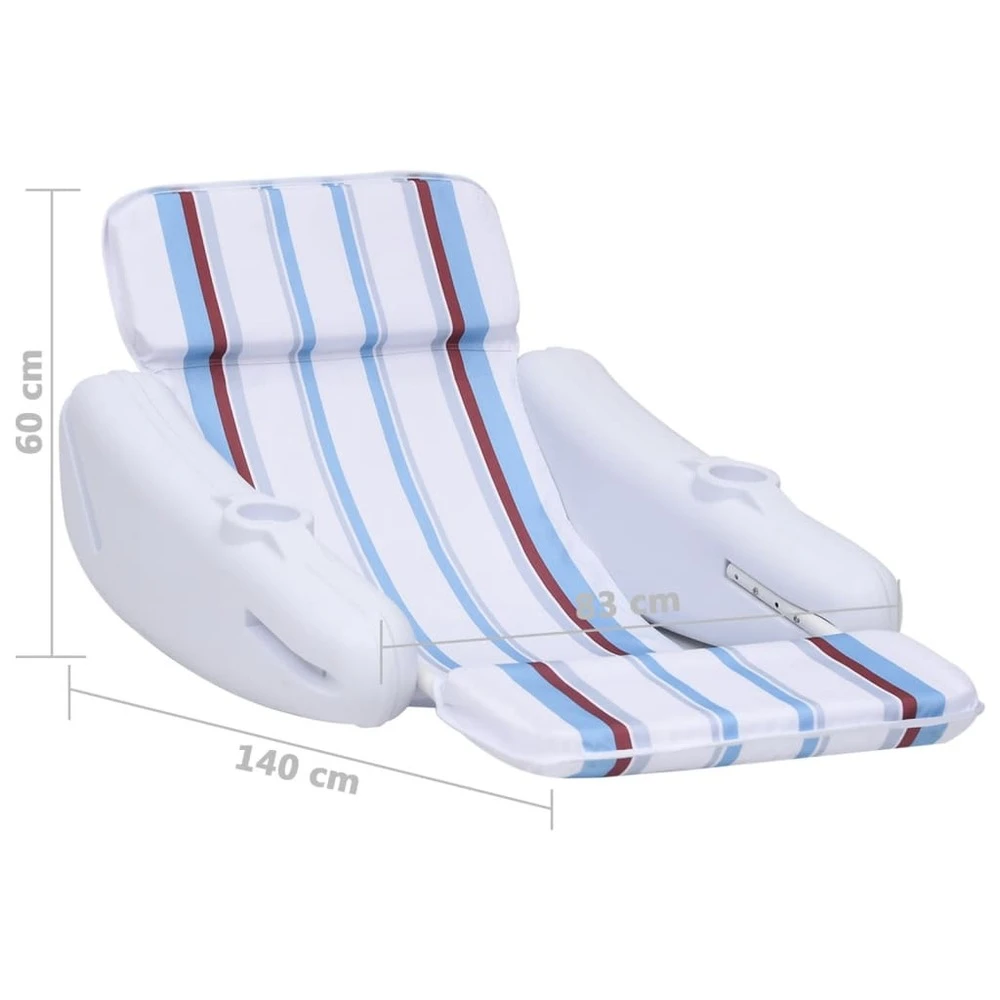 VIDAXL Chaise Flottante Pour Piscine 140x83x60 Cm – Image 7