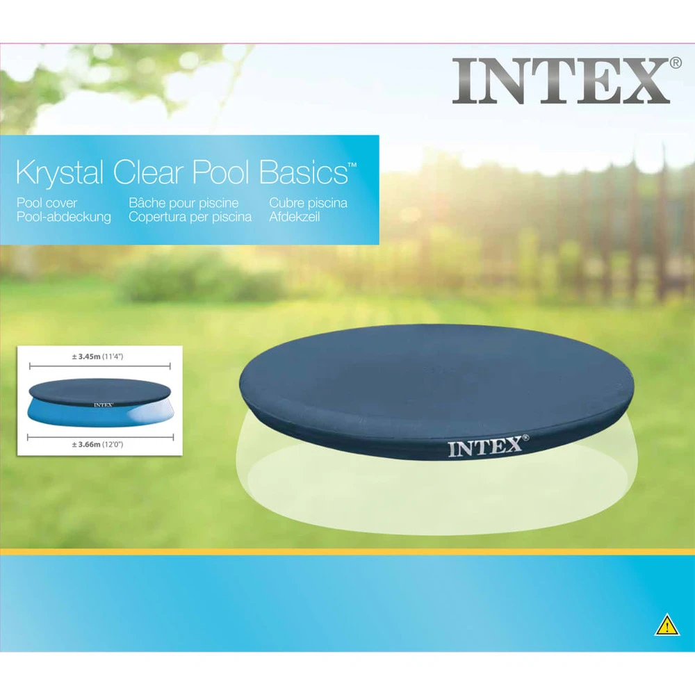 Bâche Pour Piscine Autoportée Ronde Intex 3.66 M – Image 2