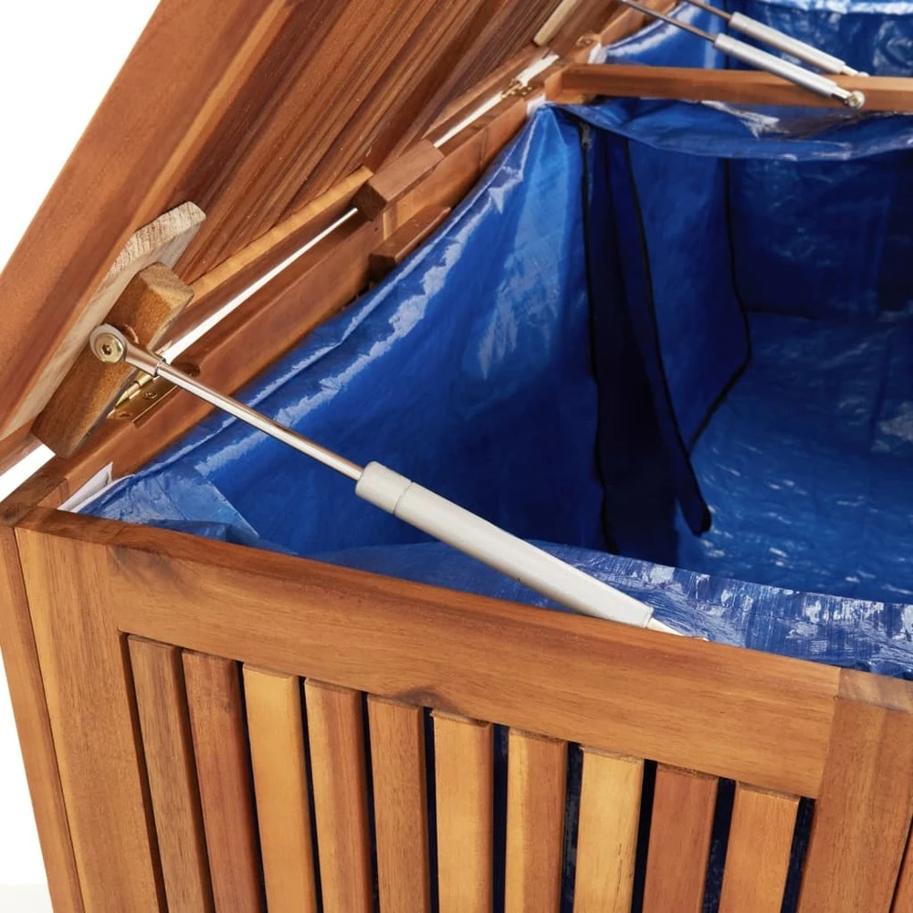 VIDAXL Boîte De Rangement De Jardin 200x80x75 Cm Bois Massif D'acacia – Image 6