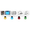 Progarden Ensemble D'éclairage à Led De Fête 10 Ampoules Multicolores