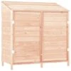 VIDAXL Remise De Jardin 102x52x112 Cm Bois De Sapin Solide