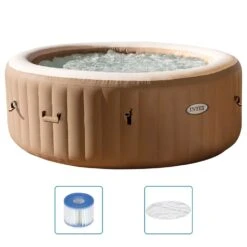Intex Cuve Thermale De Massage à Bulles Ronde Purespa 196x71 Cm