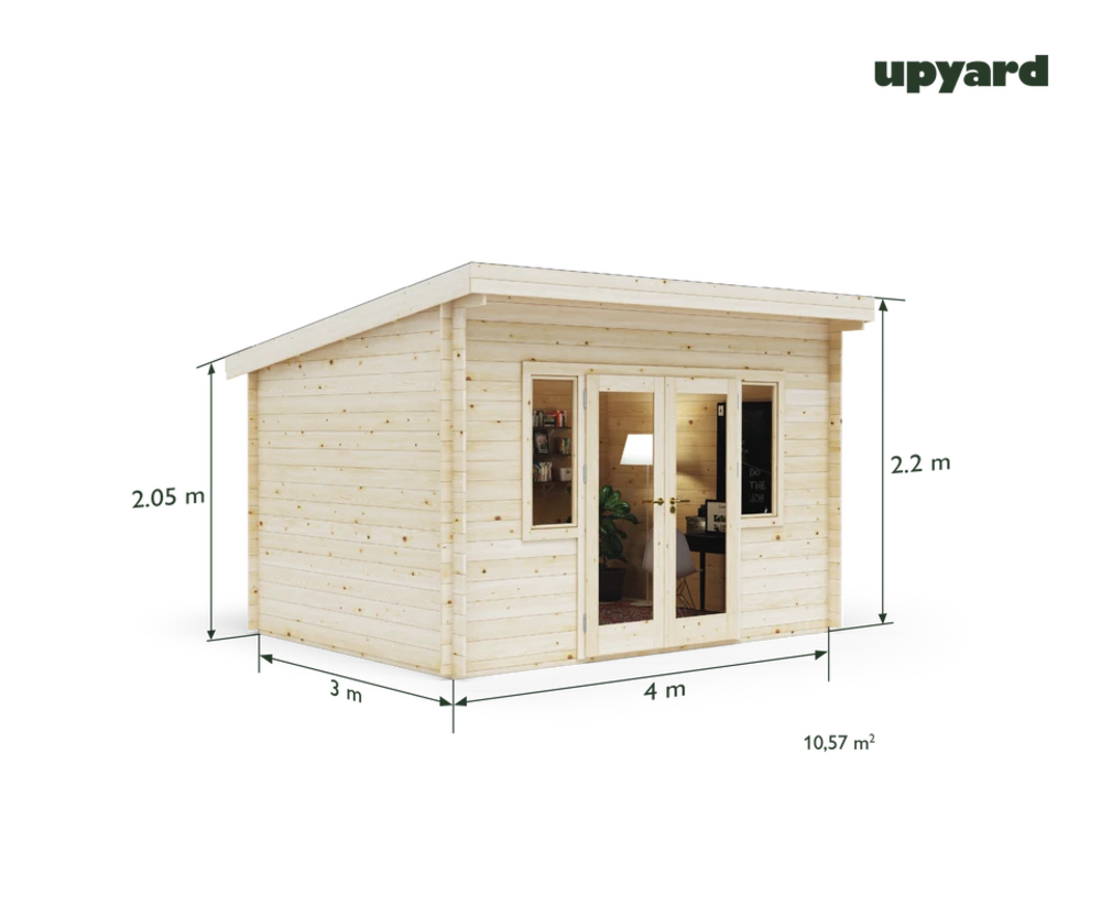 Maison De Jardin Riesling | 400x300 Cm | Certifié Pefc – Image 2