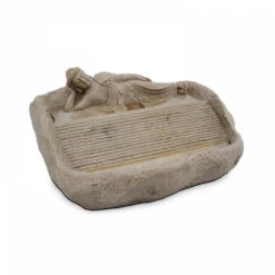 Fontaine Bouddha Couché Avec Led En Pierre Reconstituée